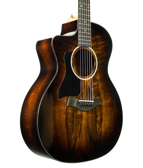 Taylor 224ceKDLX Koa Lefty Grand Auditorium Acoustic-Electric Guitar —  Alamo Music Center