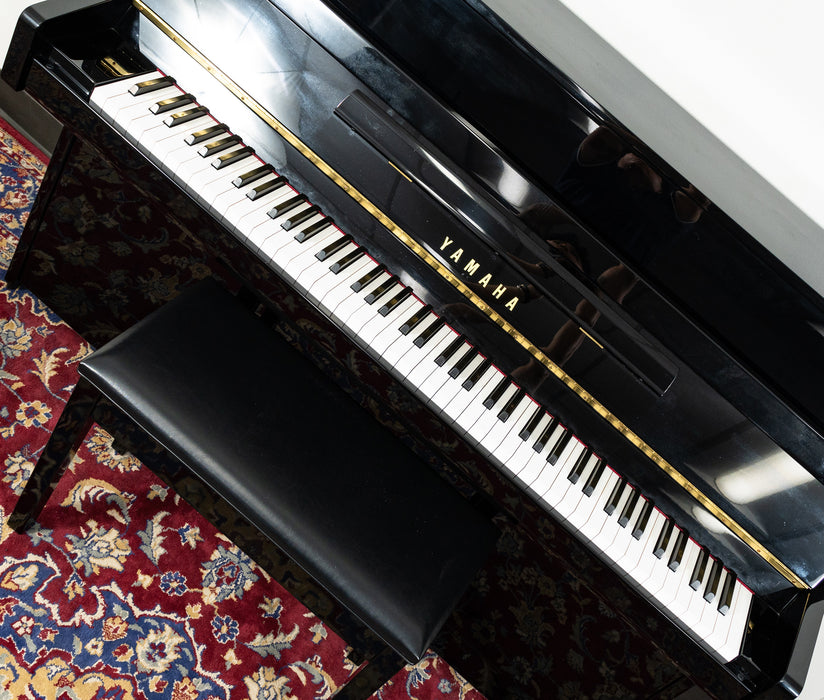 Yamaha B1 Upright Piano | Polished Ebony | SN: J33340353 | Used