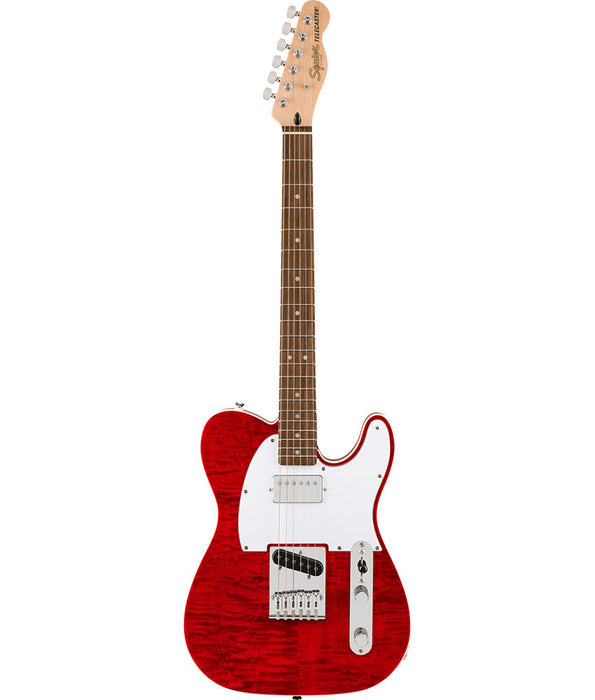 Squier Affinity Series Telecaster FMT SH - Crimson Red Transparent