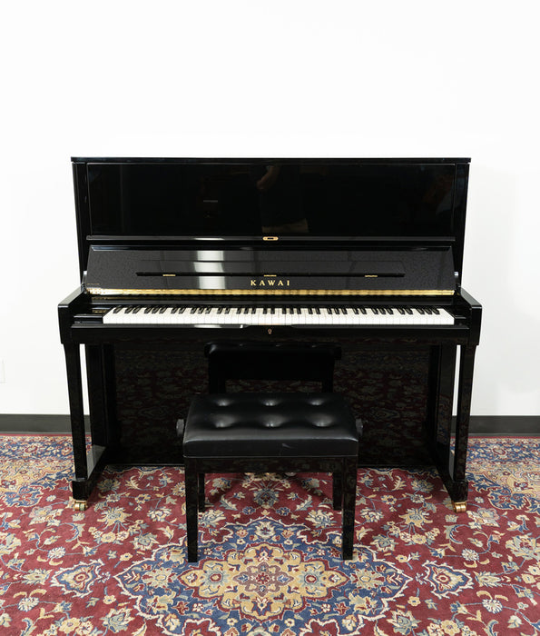 Kawai 51” K500 Upright Piano | Polished Ebony | SN: 2737011 | Used