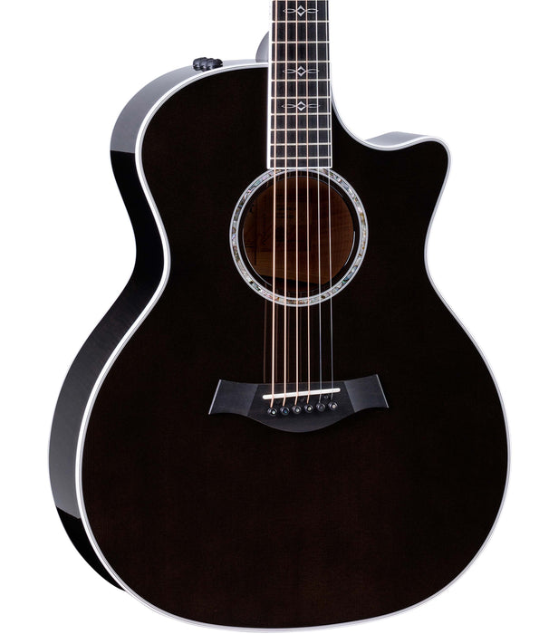 Taylor 614ce Special Edition Grand Auditorium Spruce/Maple Acoustic-Electric Guitar - Gaslamp Black | New