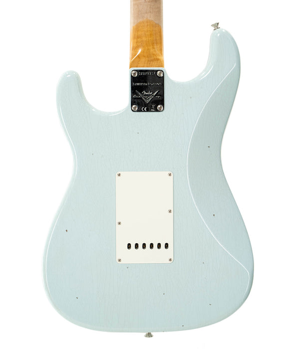 Fender Custom Shop Limited Editon 63 Strat Journeyman Closet Classic Electric Guitar - Aged Sonic Blue