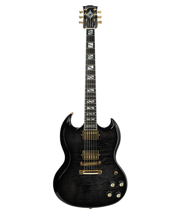 Gibson SG Supreme Electric Guitar - Translucent Ebony Burst