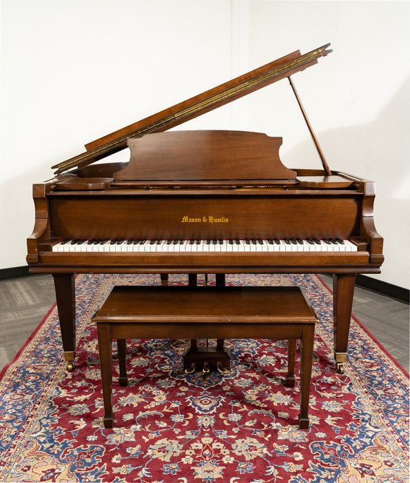 Mason & Hamlin Grand Piano | Satin Walnut | SN: 45530 | Used