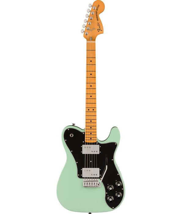 Pre-Owned Fender Vintera II '70s Telecaster Deluxe with Tremolo, Maple Fingerboard - Surf Green | Used