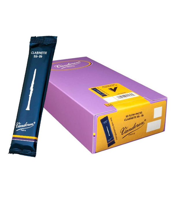 Vandoren CR1035/50 3.5 Clarinet Reeds - 50 Pack