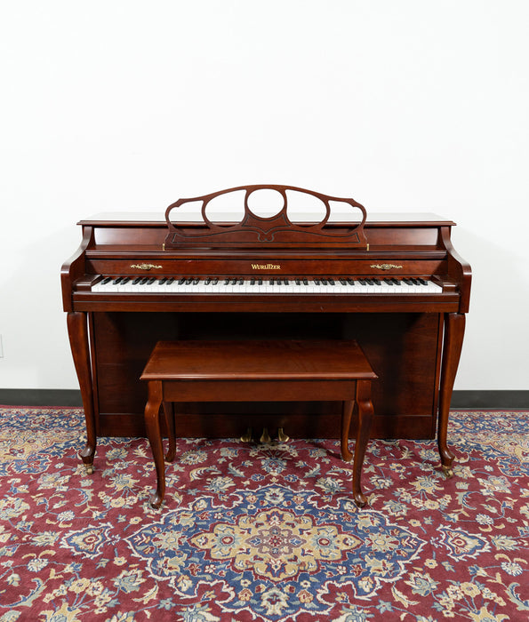 Wurlitzer Classic Upright Piano | Satin Mahogany | SN: 2842569 | Used