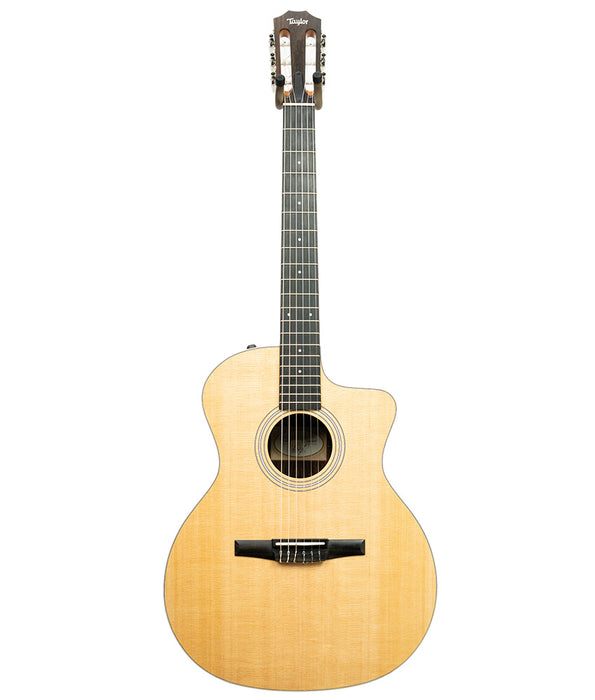 Taylor "Factory-Used" 214ce-N (1477) Grand Auditorium, Spruce/Rosewood Acoustic-Electric Guitar