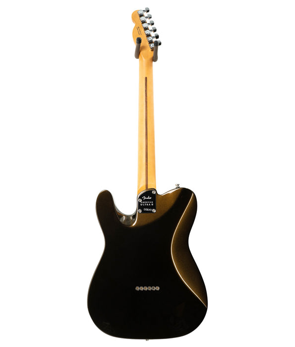 Fender American Ultra II Telecaster Electric Guitar - Ebony Fingerboard, Texas Tea | New