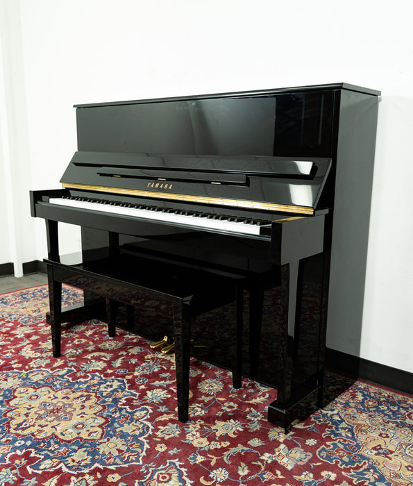 Yamaha 47" T118 Upright Piano | Polished Ebony | SN: H0099574 | Used
