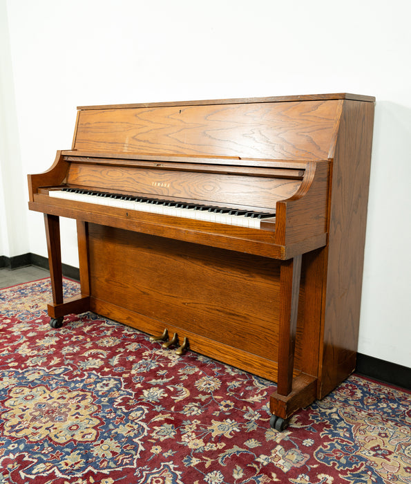 Yamaha P202 Upright Piano | Satin Oak | SN: E139201 | Used