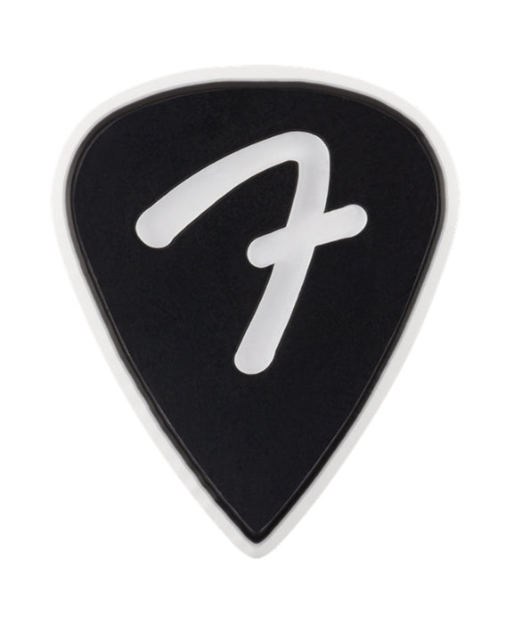 Fender F Grip 351 Black Guitar Picks, 3 pack