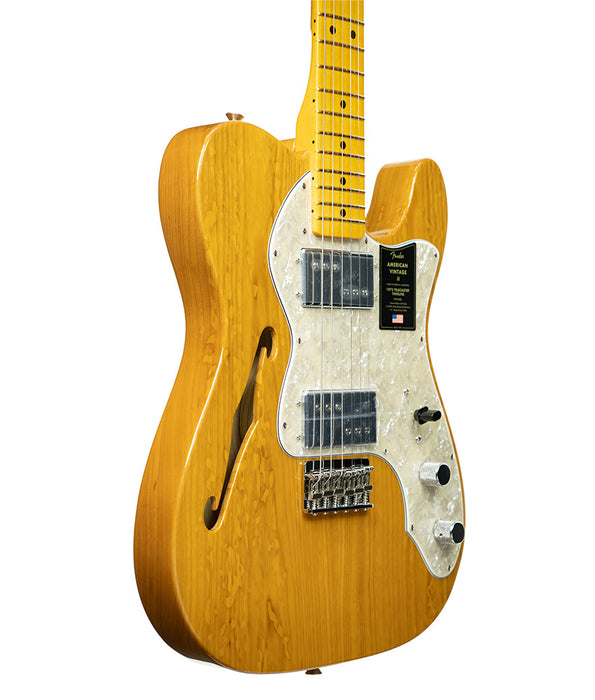 Fender American Vintage II '72 Telecaster Thinline - Aged Natural