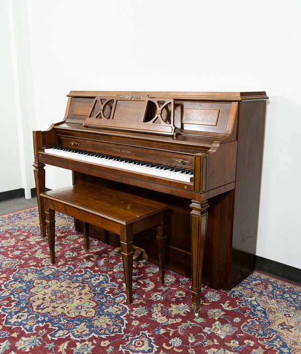 Young Chang F-110 Upright Piano | Mahogany | SN: 1828164 | Used