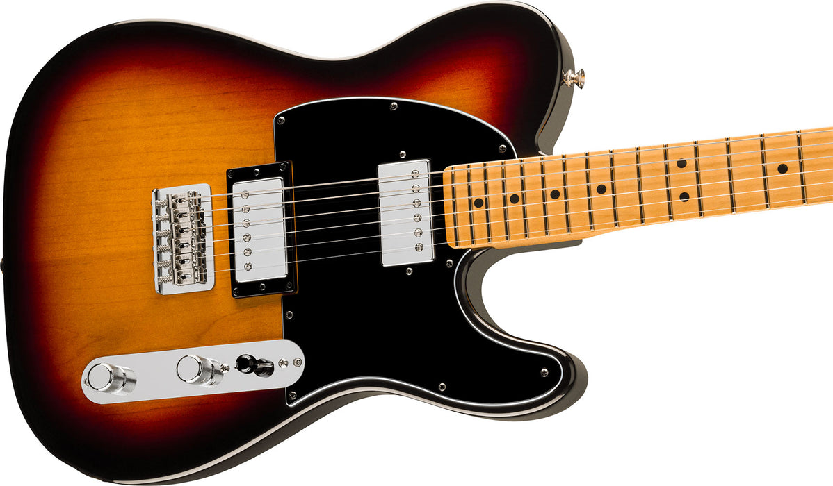 Fender Player II Telecaster HH Telecaster Electric Guitar, Maple Fingerboard - 3-Color Sunburst