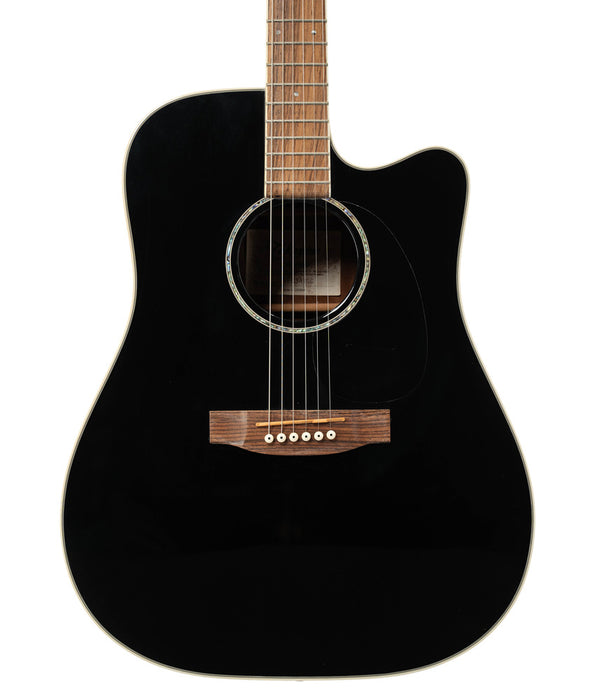 Pre-Owned Takamine EG341SC Black Acoustic-Electric Guitar | Used