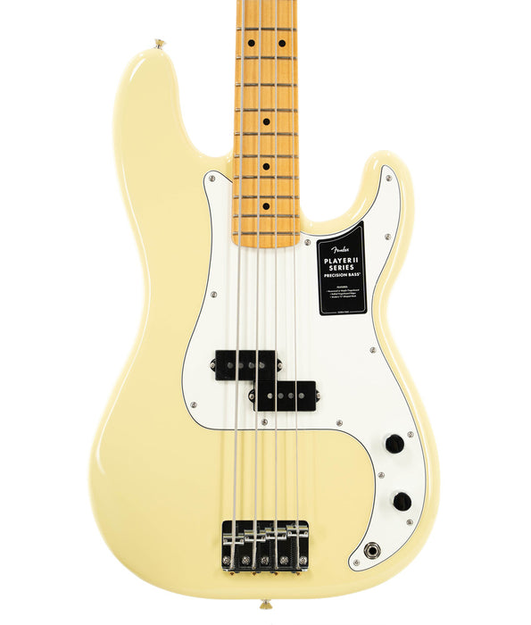 Fender Player II Precision Bass Guitar, Maple Fingerboard - Hialeah Yellow