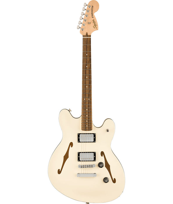 Squier Affinity Series Starcaster Deluxe - Olympic White