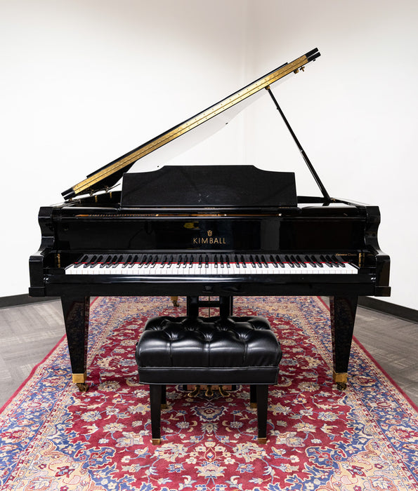 Kimball 670P Viennese Grand Piano | Polished Ebony | SN: T60349 | Used