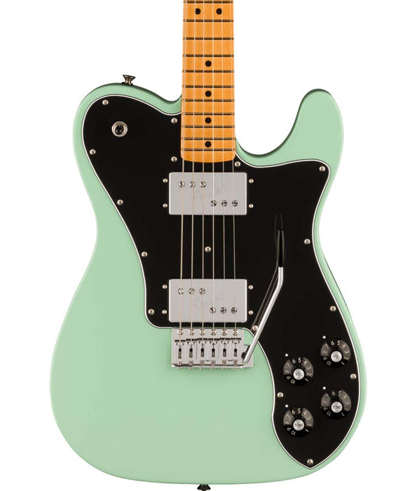 Pre-Owned Fender Vintera II '70s Telecaster Deluxe with Tremolo, Maple Fingerboard - Surf Green | Used