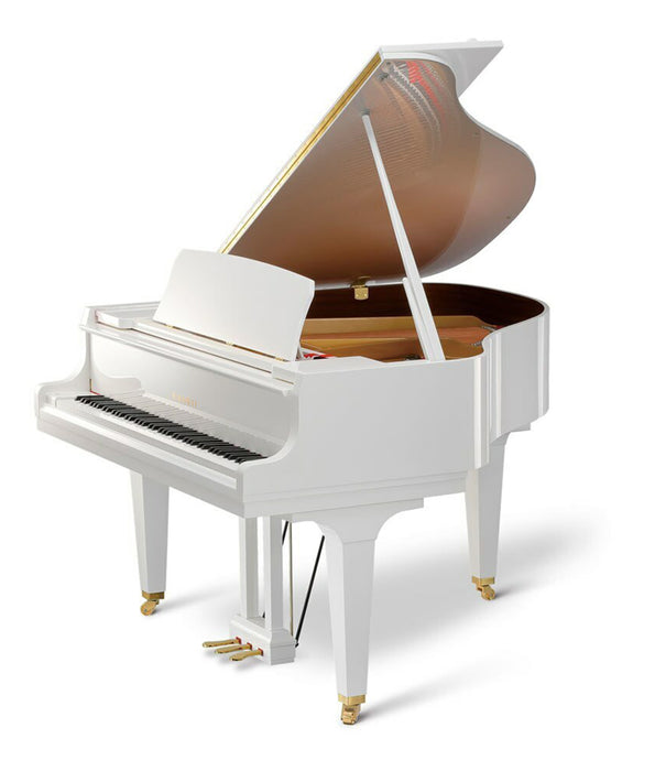 Kawai 5'0" GL-10 Baby Grand Piano | Snow White Polish