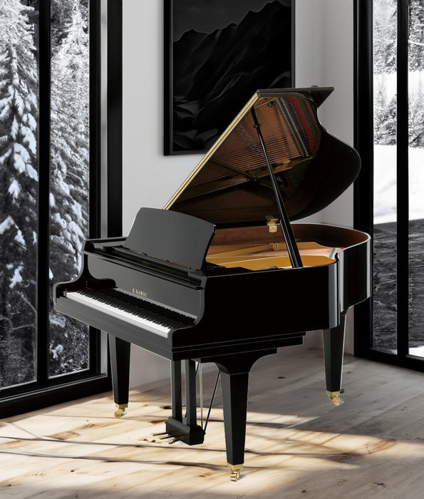 Kawai 5'5" GL-30 Classic Grand Piano | Polished Ebony