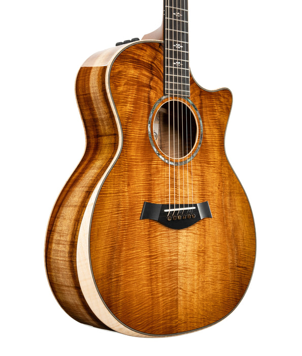 Taylor Custom GA Grand Auditorium Koa Acoustic-Electric Guitar | New