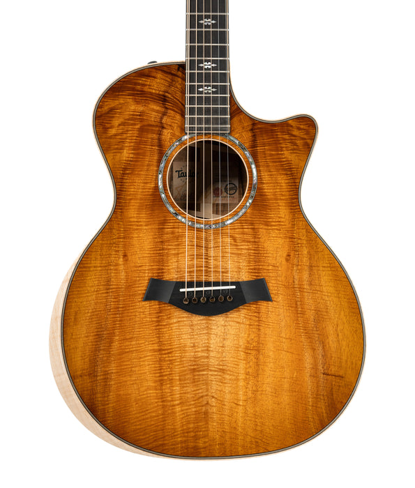 Taylor Custom GA Grand Auditorium Koa Acoustic-Electric Guitar | New