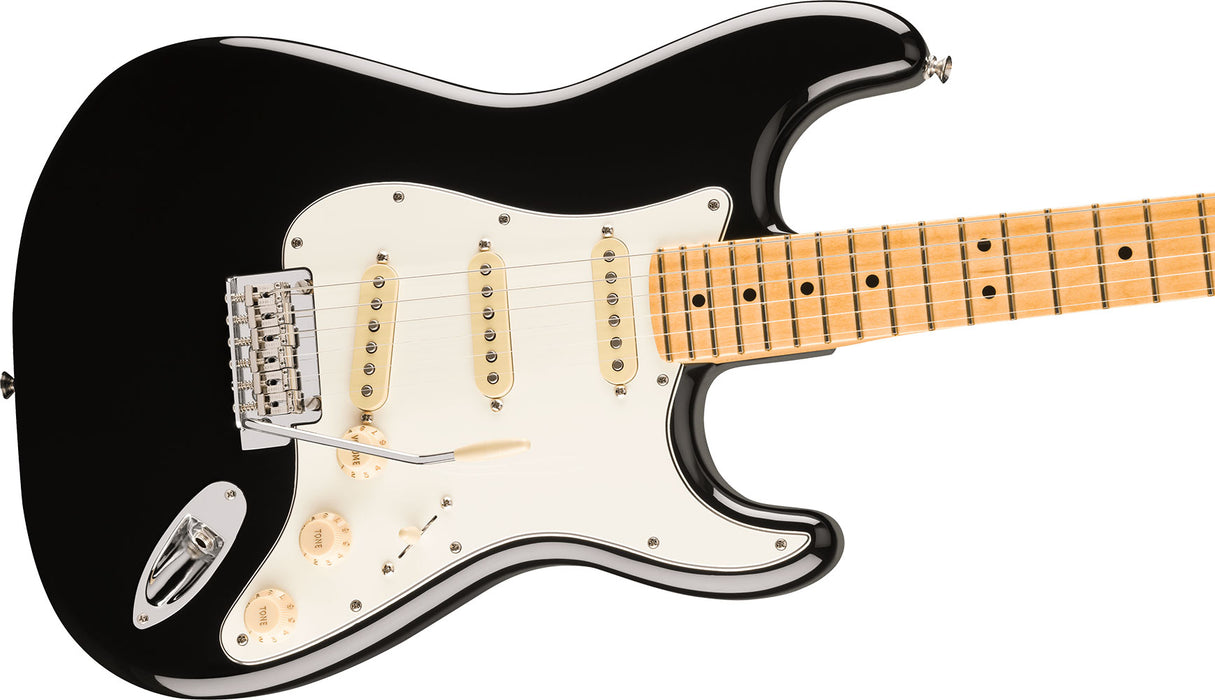 Fender Player II Stratocaster Electric Guitar, Maple Fingerboard - Black