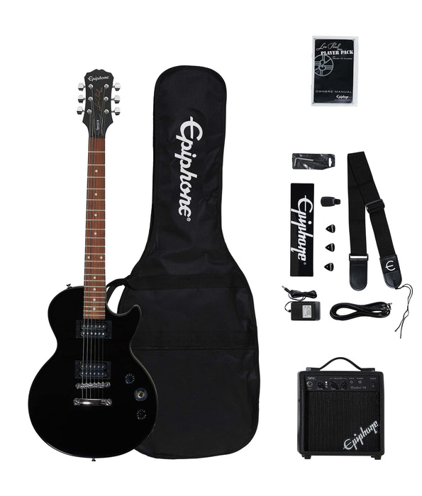 Epiphone Les Paul Electric Guitar Player Pack - Ebony