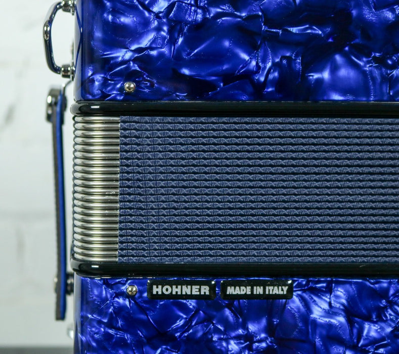 Hohner Anacleto Rey Del Norte TT G/E Accordion Compact Blue