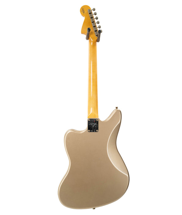 Fender Custom Shop 1964 Jaguar Journeyman Relic, 3A Rosewood Fingerboard - Faded Aged Shoreline Gold