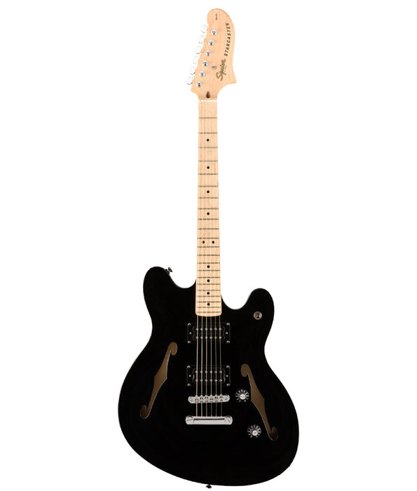 Squier by Fender Affinity Series Starcaster, Maple Fingerboard, Black