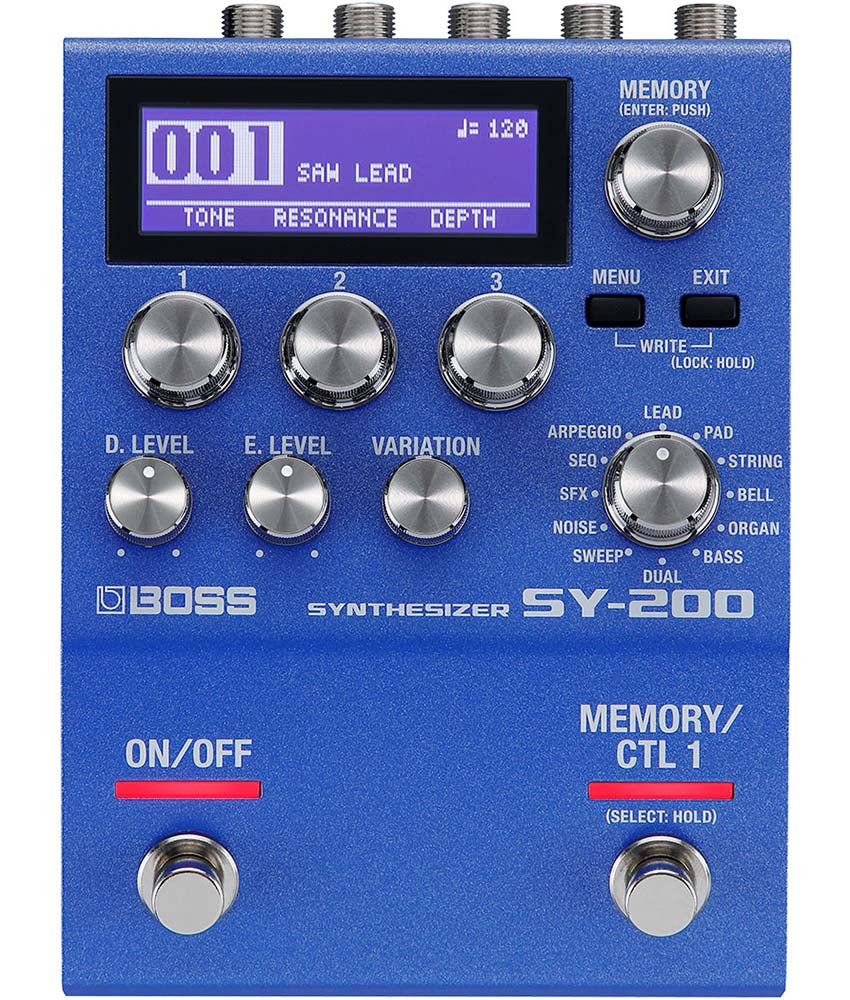 Boss SY-200 Guitar Synthesizer Pedal — Alamo Music Center