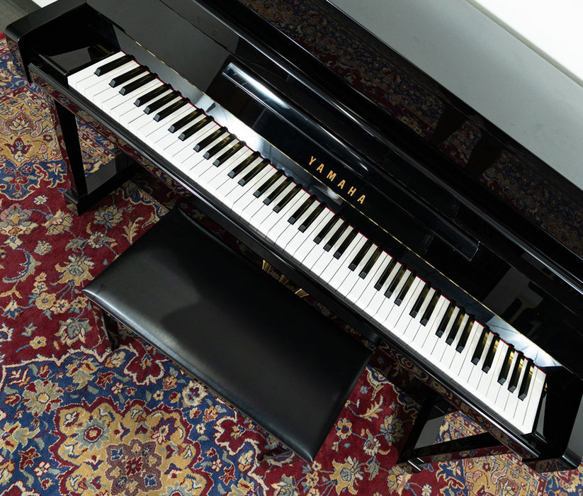 Yamaha B2PE Upright Piano | Polished Ebony | SN: J34367288 | Used