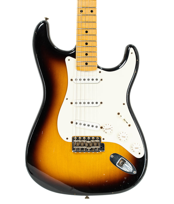 Pre-Owned Fender Custom Shop ‘57 Stratocaster Journeyman Relic Electric Guitar - Sunburst | Used