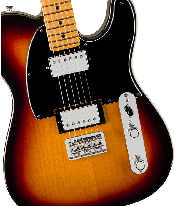 Fender Player II Telecaster HH Telecaster Electric Guitar, Maple Fingerboard - 3-Color Sunburst