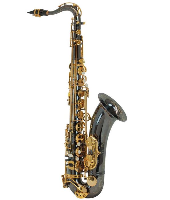 Antigua Winds TS4240 PowerBell Bb Pro Tenor Sax - Black Nickel w/ Gold Keys