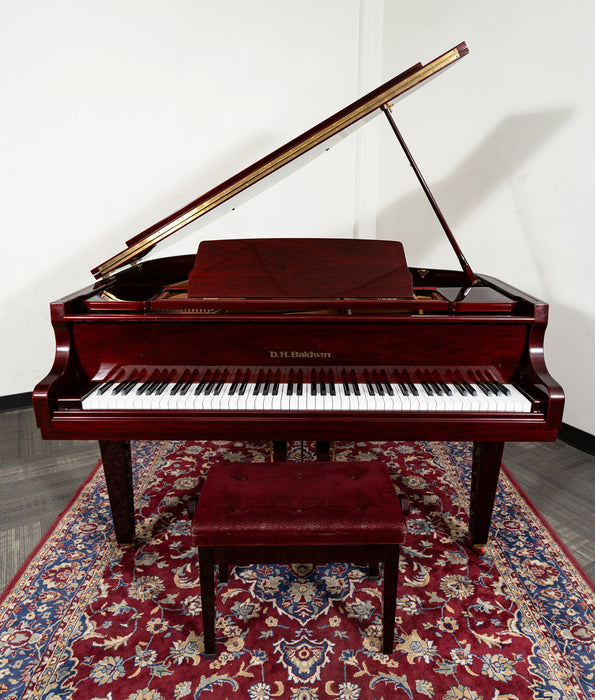 D.H. Baldwin C142 Grand Piano | Polished Cherry | SN: 51780 | Used