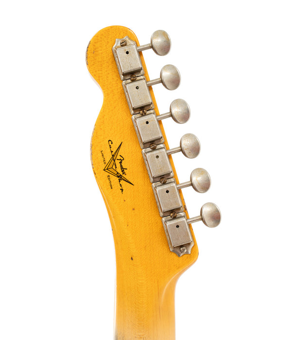 Pre-Owned Fender Custom Shop LTD 1950 Double Esquire Super Heavy Relic - Aged Nocaster Blonde Electric Guitar | Used