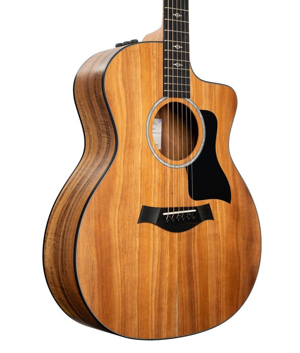 Taylor Custom 224ce-K DLX Grand Auditorium Koa/Koa Acoustic-Electric Guitar