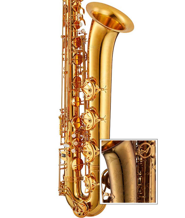 Antigua Winds ProOne BS6200 Eb Professional Baritone Saxophone - Amber