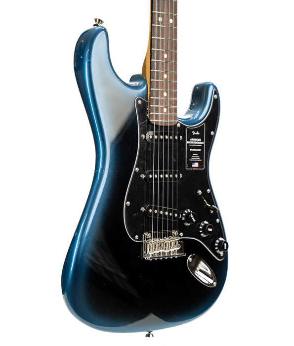 Pre-Owned Fender American Professional II Stratocaster, Rosewood Fingerboard, Dark Night