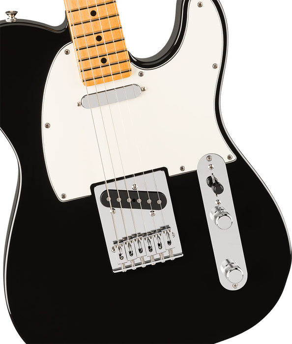 Fender Player II Telecaster Electric Guitar, Maple Fingerboard - Black