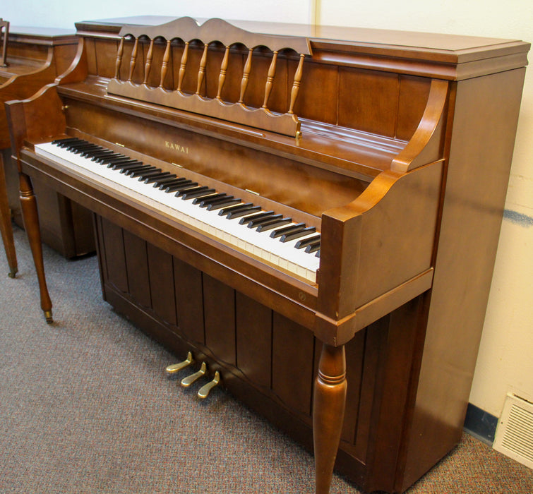 Kawai 801E Upright Console Piano | Walnut | W/ Bench