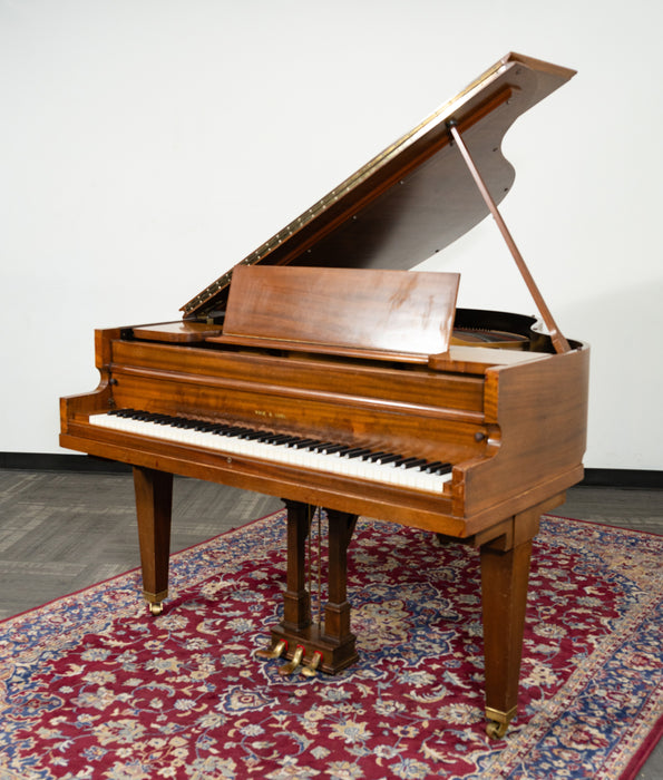 Vose and Sons 5'3" Grand Piano | Satin Mahogany | SN: 89444 | Used