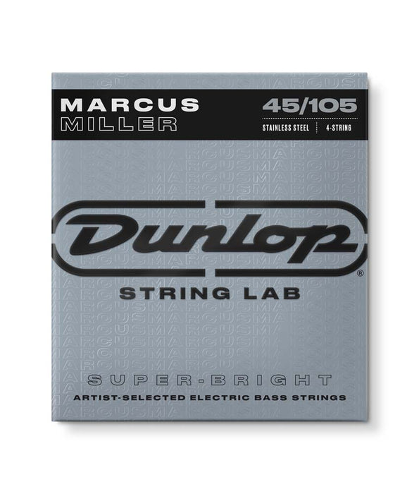 Dunlop DBMMS45105 Marcus Miller 45-105 Super Bright Bass Strings - 4 String Set