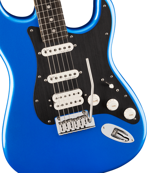 Fender American Ultra II Stratocaster HSS Electric Guitar - Ebony Fingerboard, Noble Blue | New