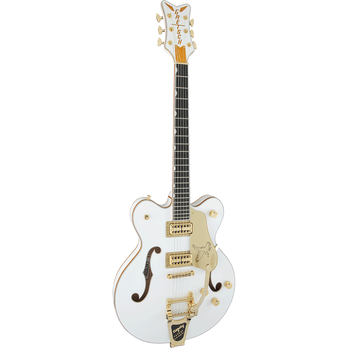 Gretsch G6636T Players Edition Falcon Center Block Double-Cut with String-Thru Bigsby Electric Guitar - White