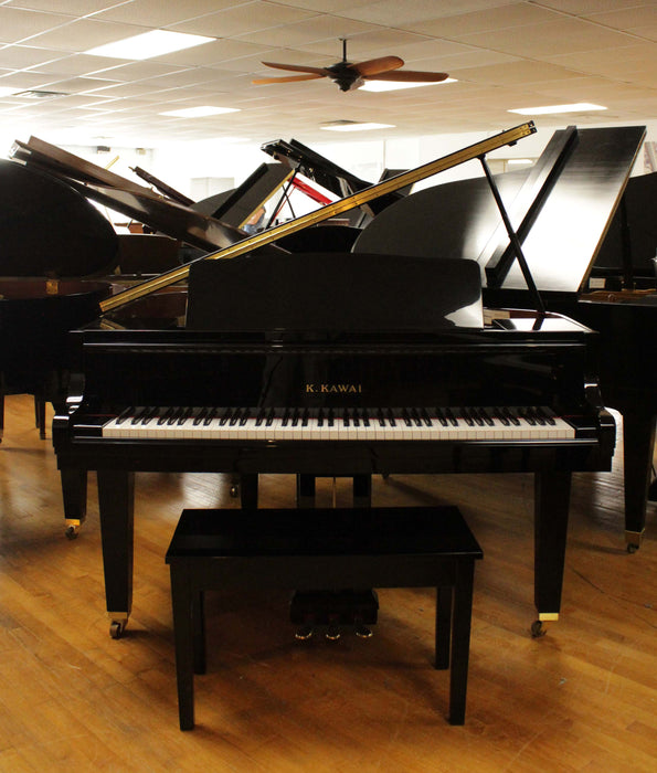 1997 Kawai 4'9" GM1 Grand Piano | Polished Ebony | SN: 2294917